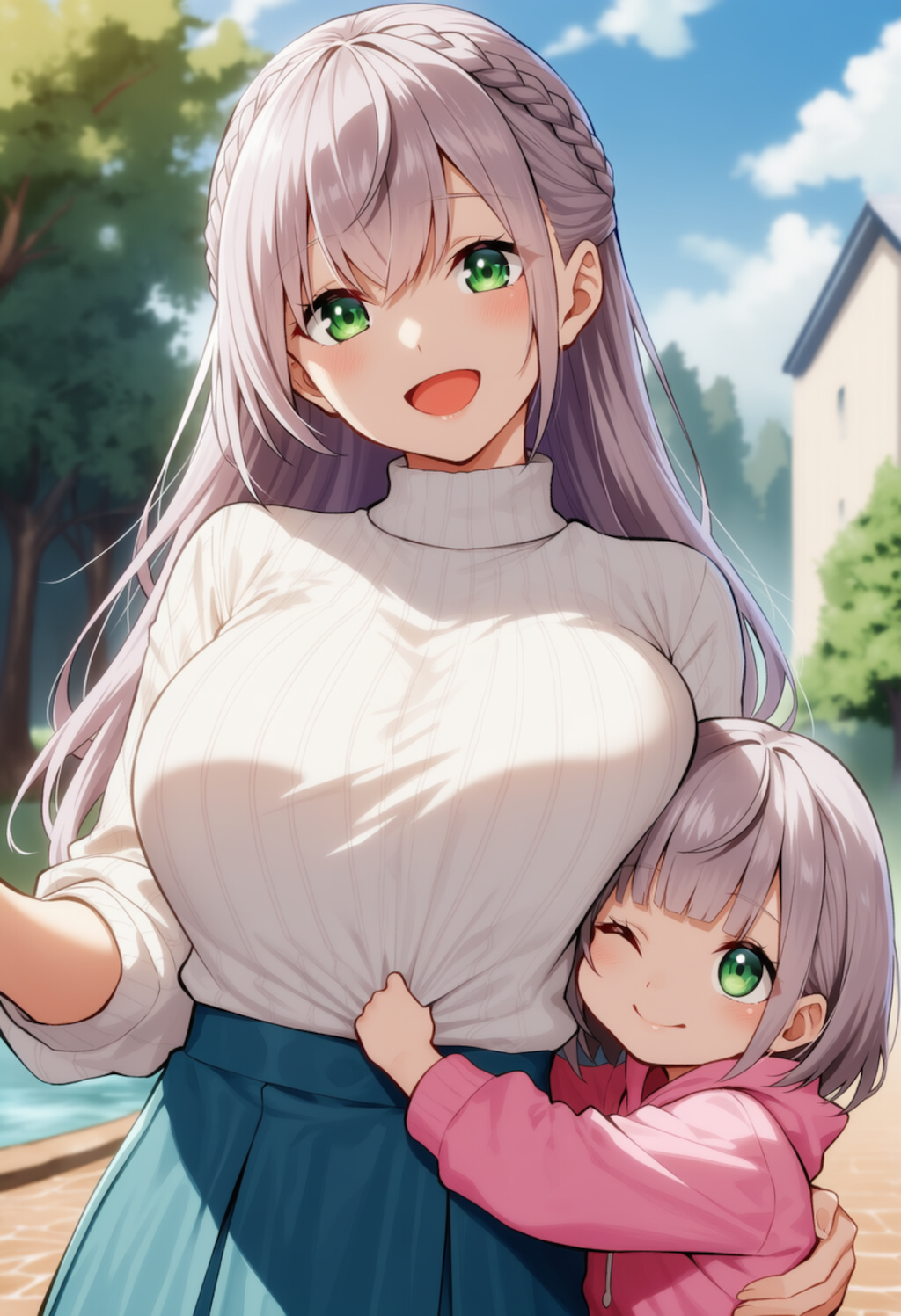 ロリとママの欲張りセット（白銀ノエル）