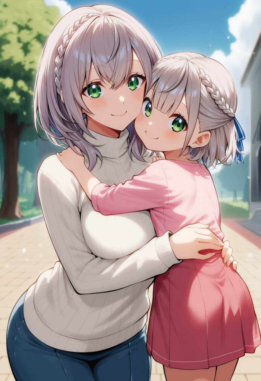 ロリとママの欲張りセット（白銀ノエル）