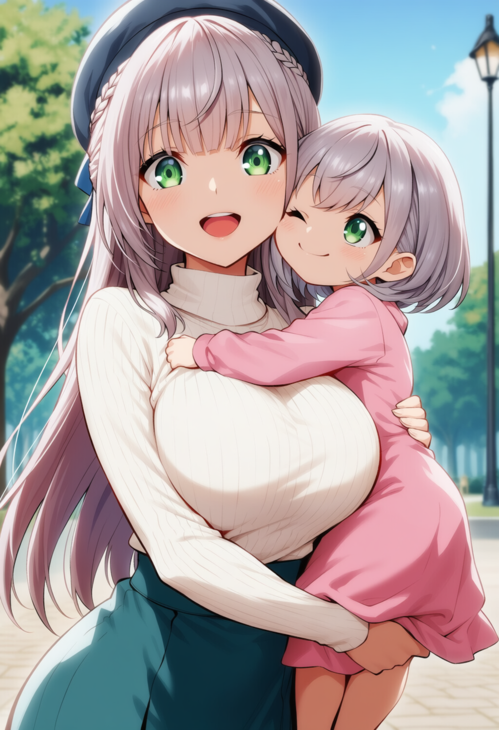 ロリとママの欲張りセット（白銀ノエル）