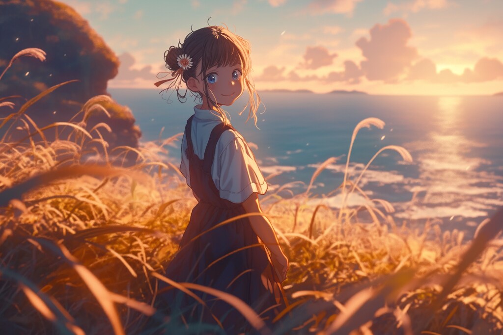 夕暮れのおだんごちゃん🍡✨07