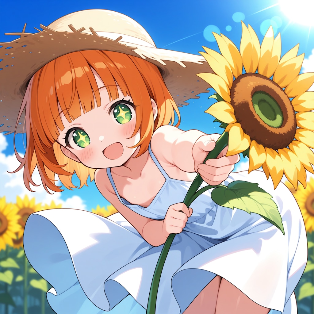 【お花】ひまわりの魔法使い