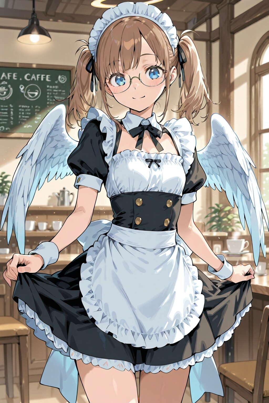 メガネっ娘 | の人気AIイラスト・グラビア