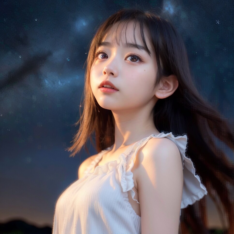 星を見上げて