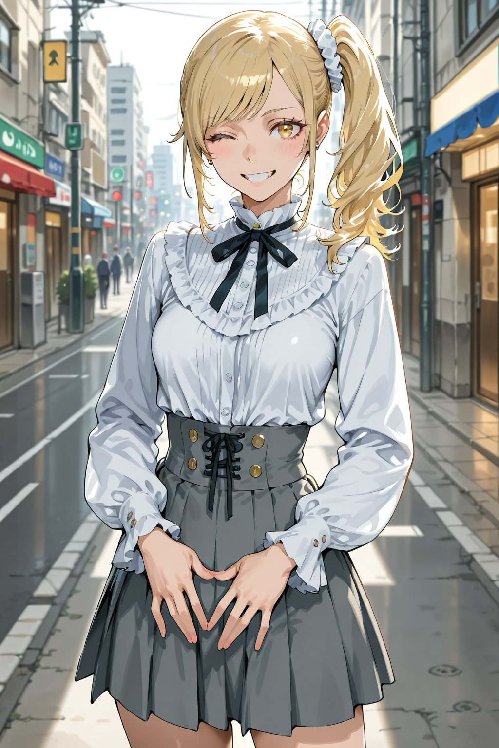 ガーリー | の人気AIイラスト・グラビア