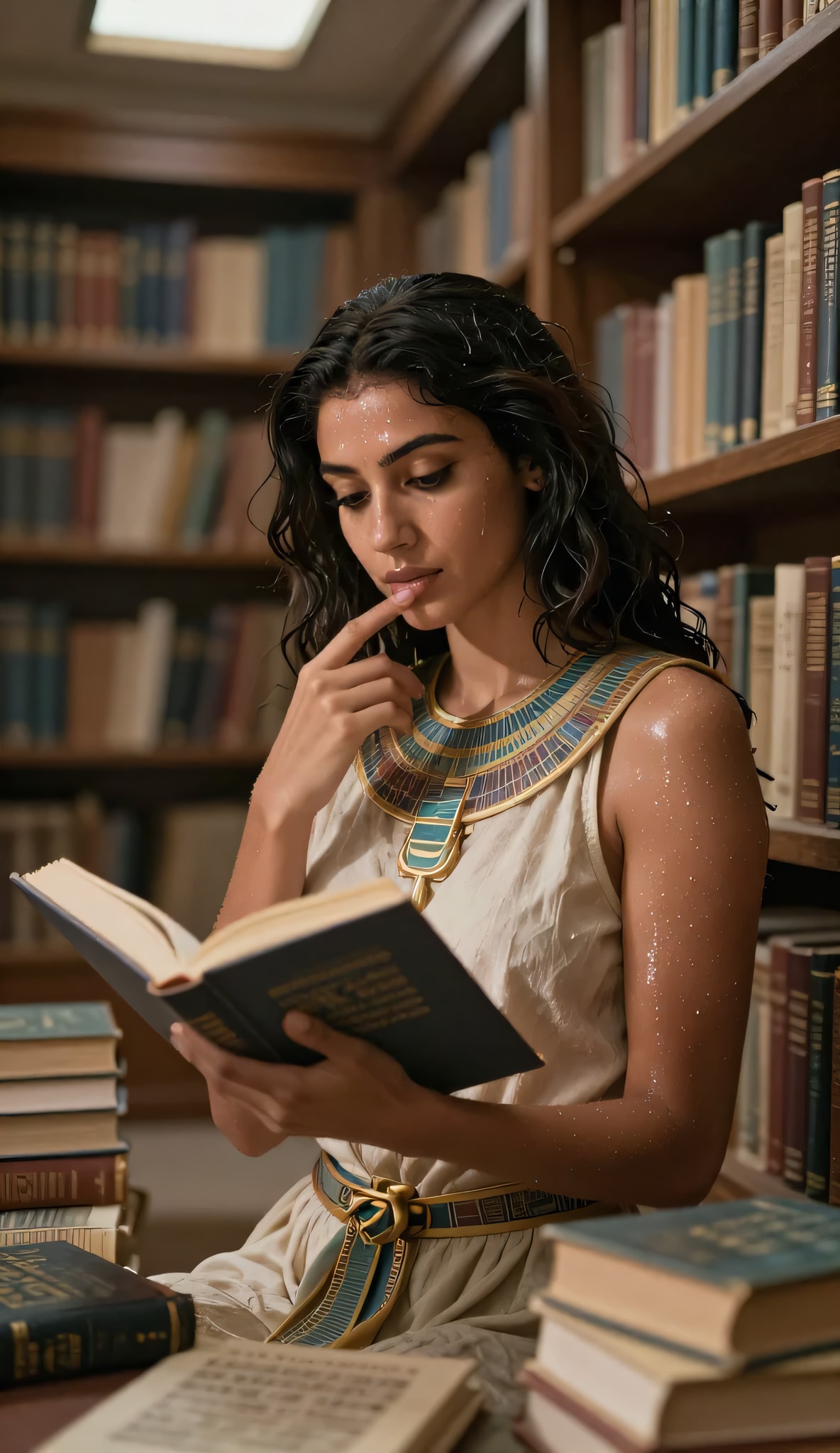 古代エジプトの図書館