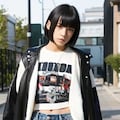 AIポートレート　ロック系の彼女 6枚目