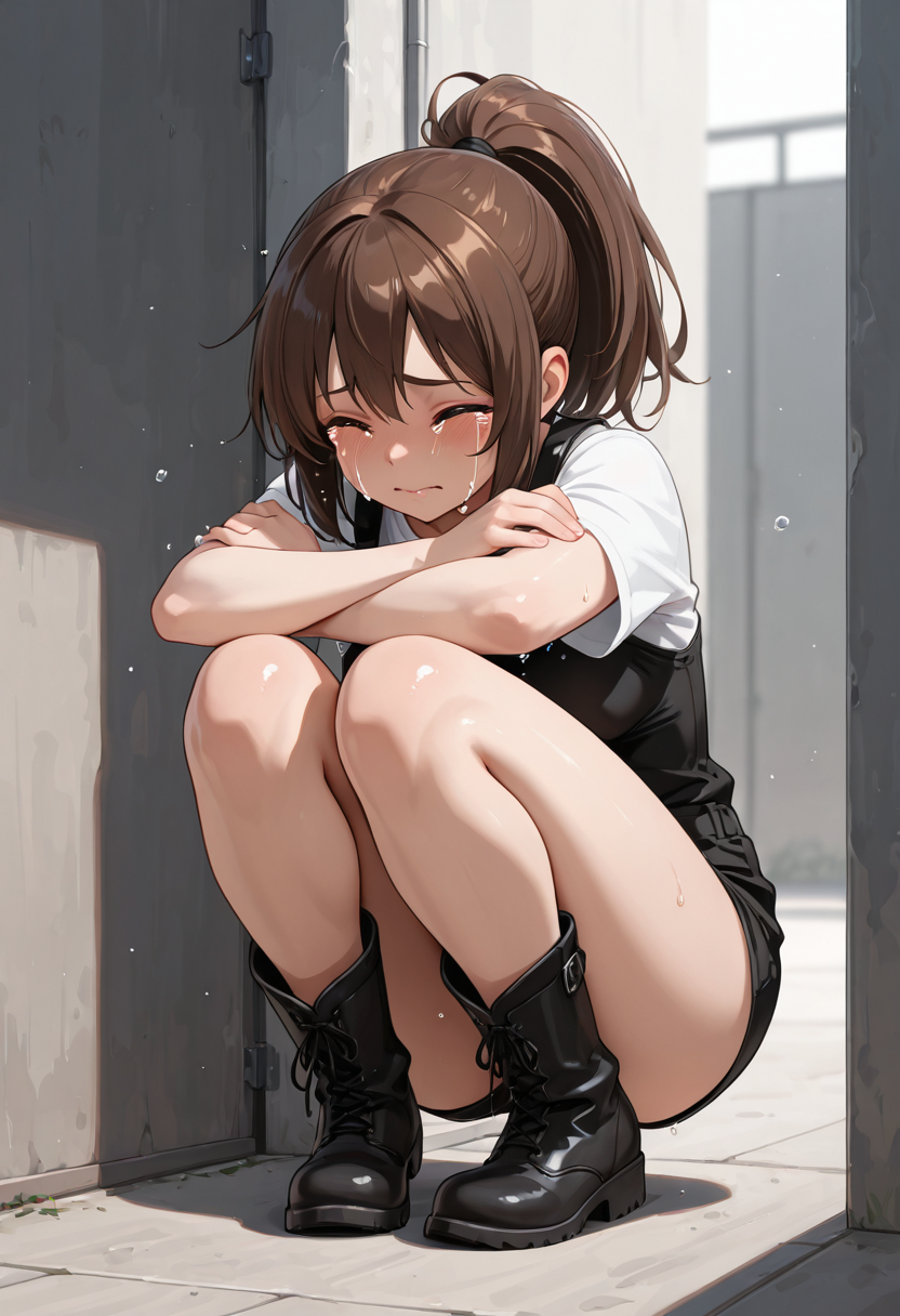 雨宿りのあとの涙