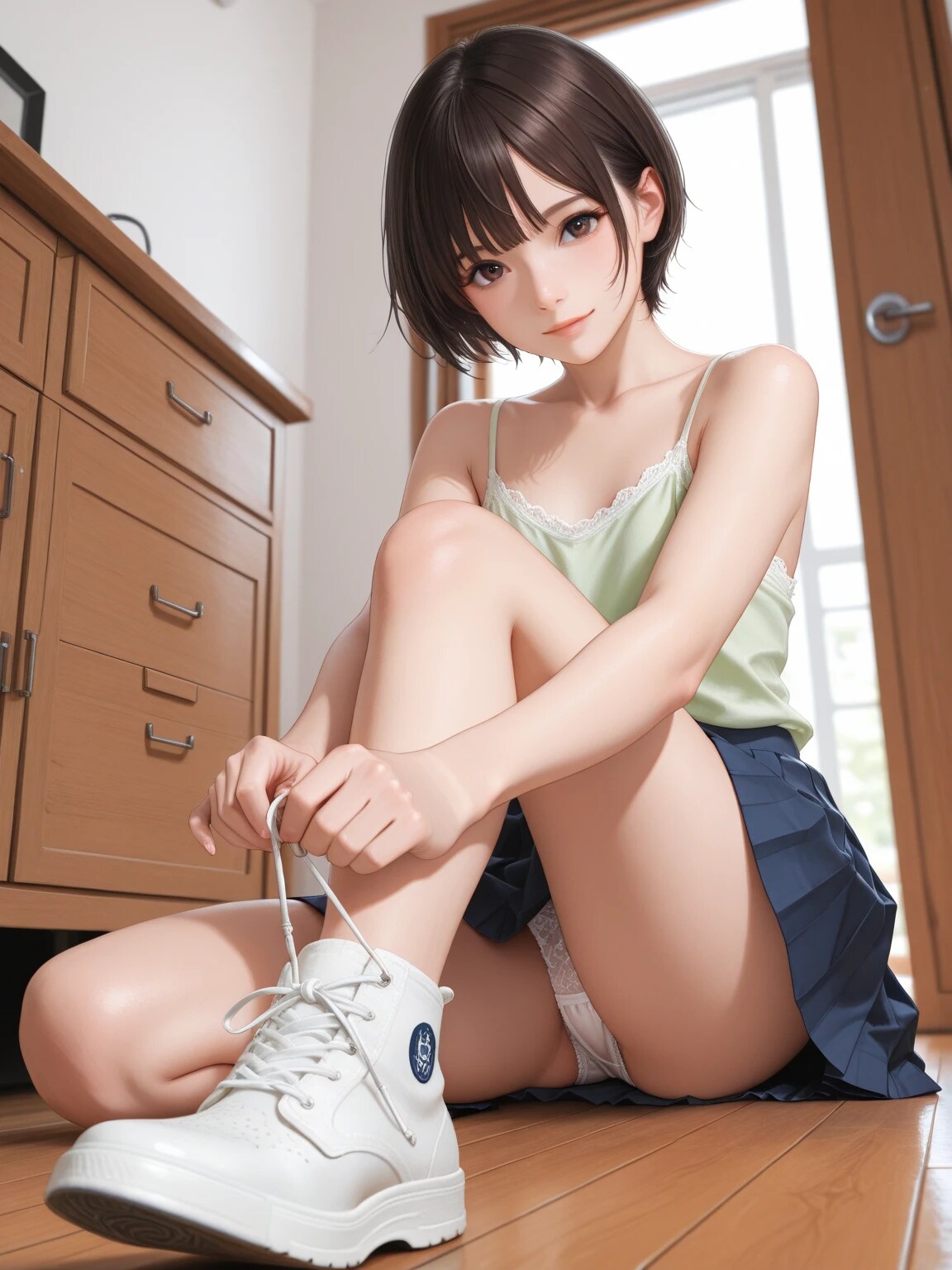 どこ見てんのよ
