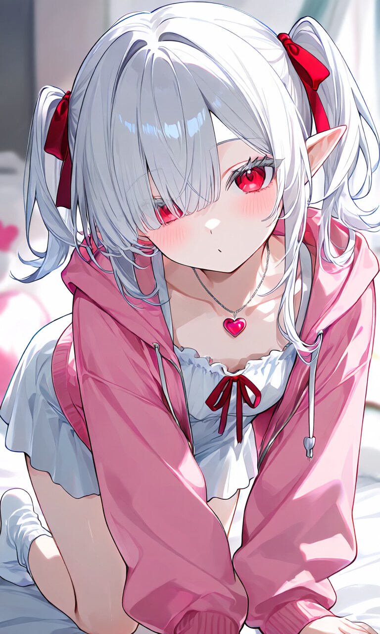 51、朝起こしに来たシロネさん | の人気AIイラスト・グラビア