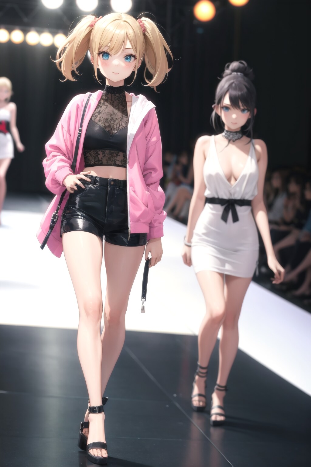 ファッションモデル２ | の人気AIイラスト・グラビア