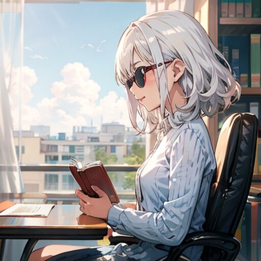 読書家 | の人気AIイラスト・グラビア