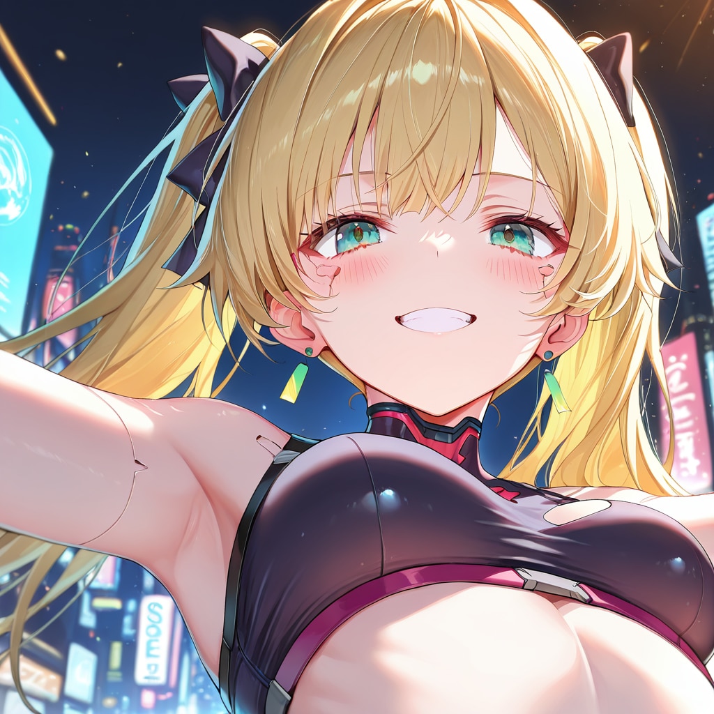 サイバーパンクなQILINちゃん