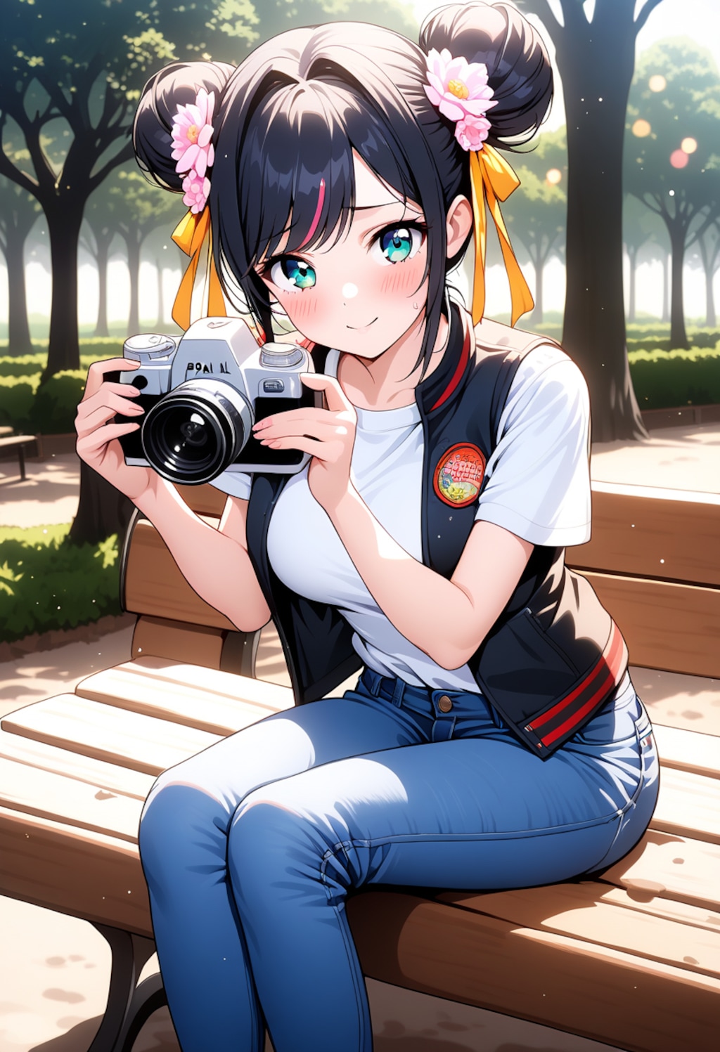 うちの子たちとセビリアの春祭り
