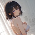 ドレスの後ろ姿 4枚目