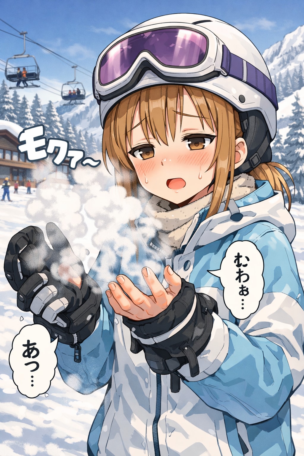 湿気むわっと手袋