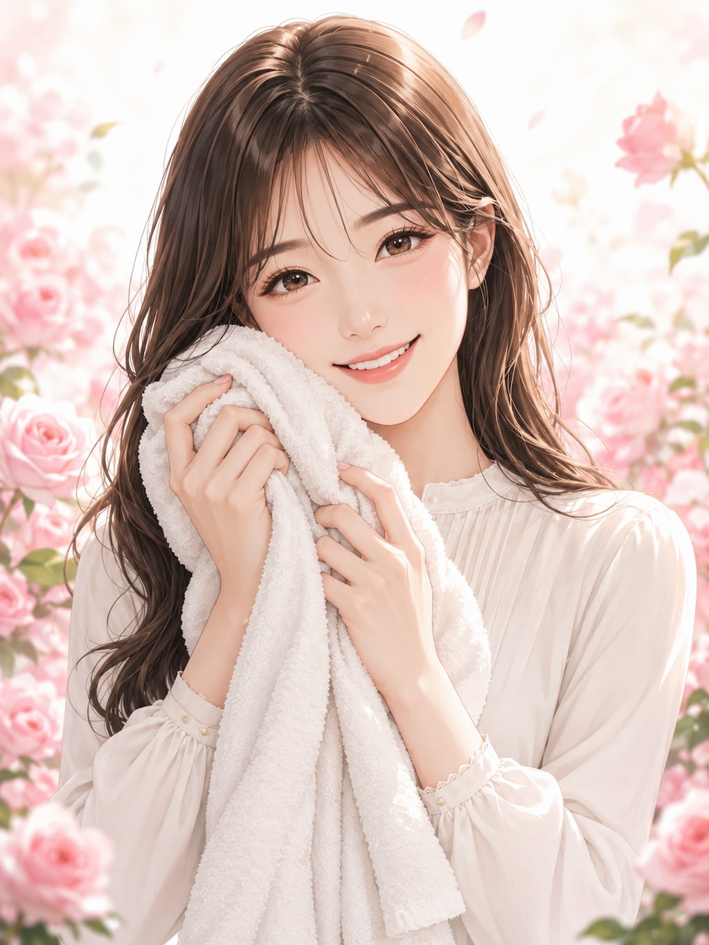 洗濯タオル