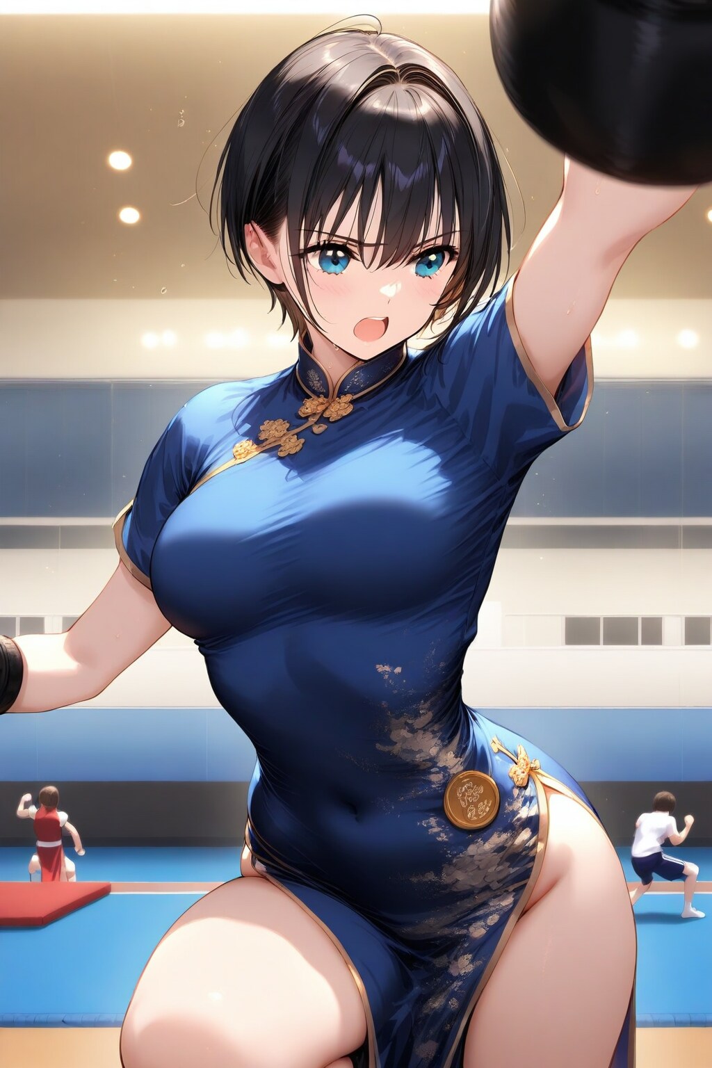 コスプレ撮影会in武道場 | の人気AIイラスト・グラビア