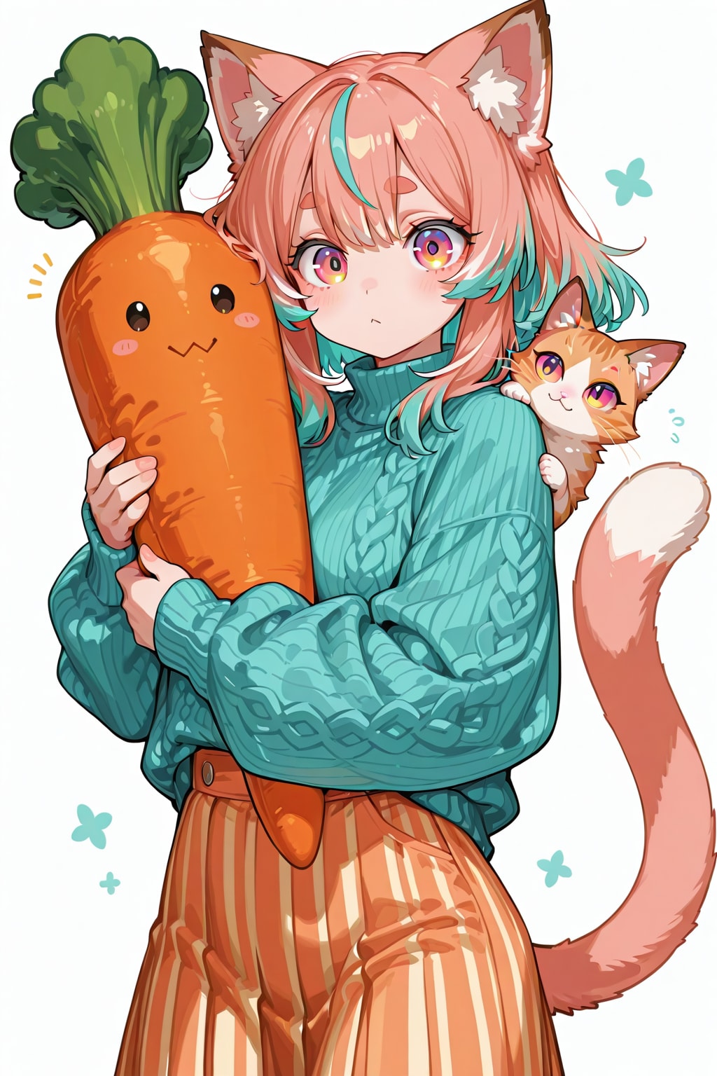 ニンジンだっこ | の人気AIイラスト・グラビア