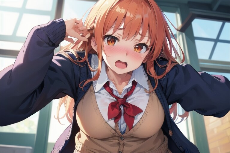 教室にて