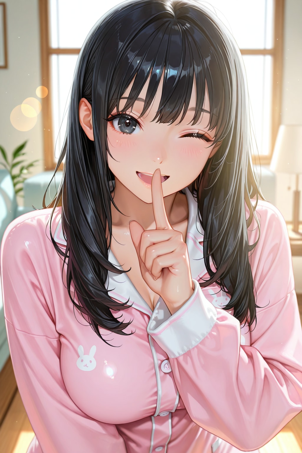 「お・は・よ・♪」