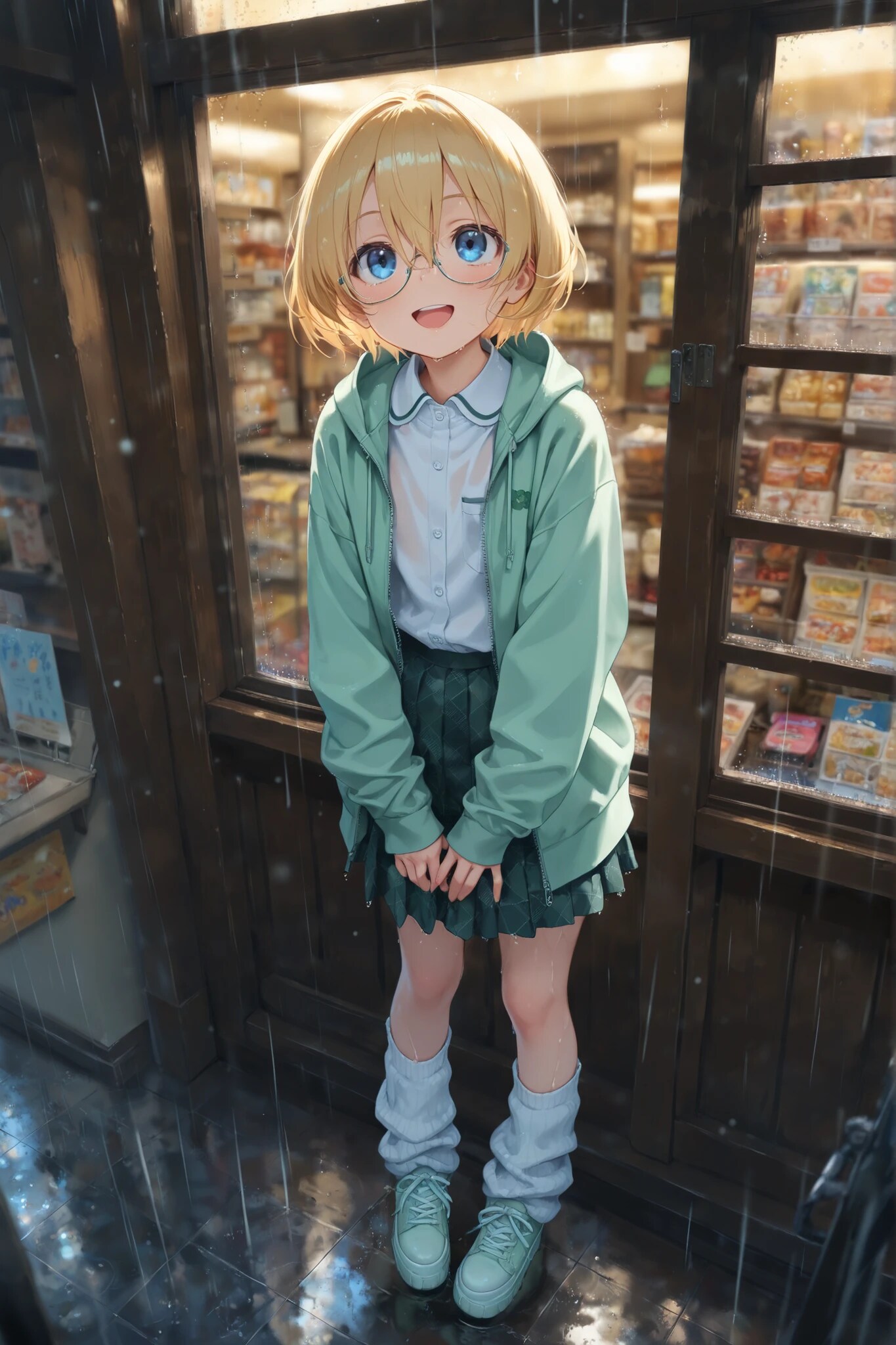 うひゃぁ濡れたぁ〜 | の人気AIイラスト・グラビア