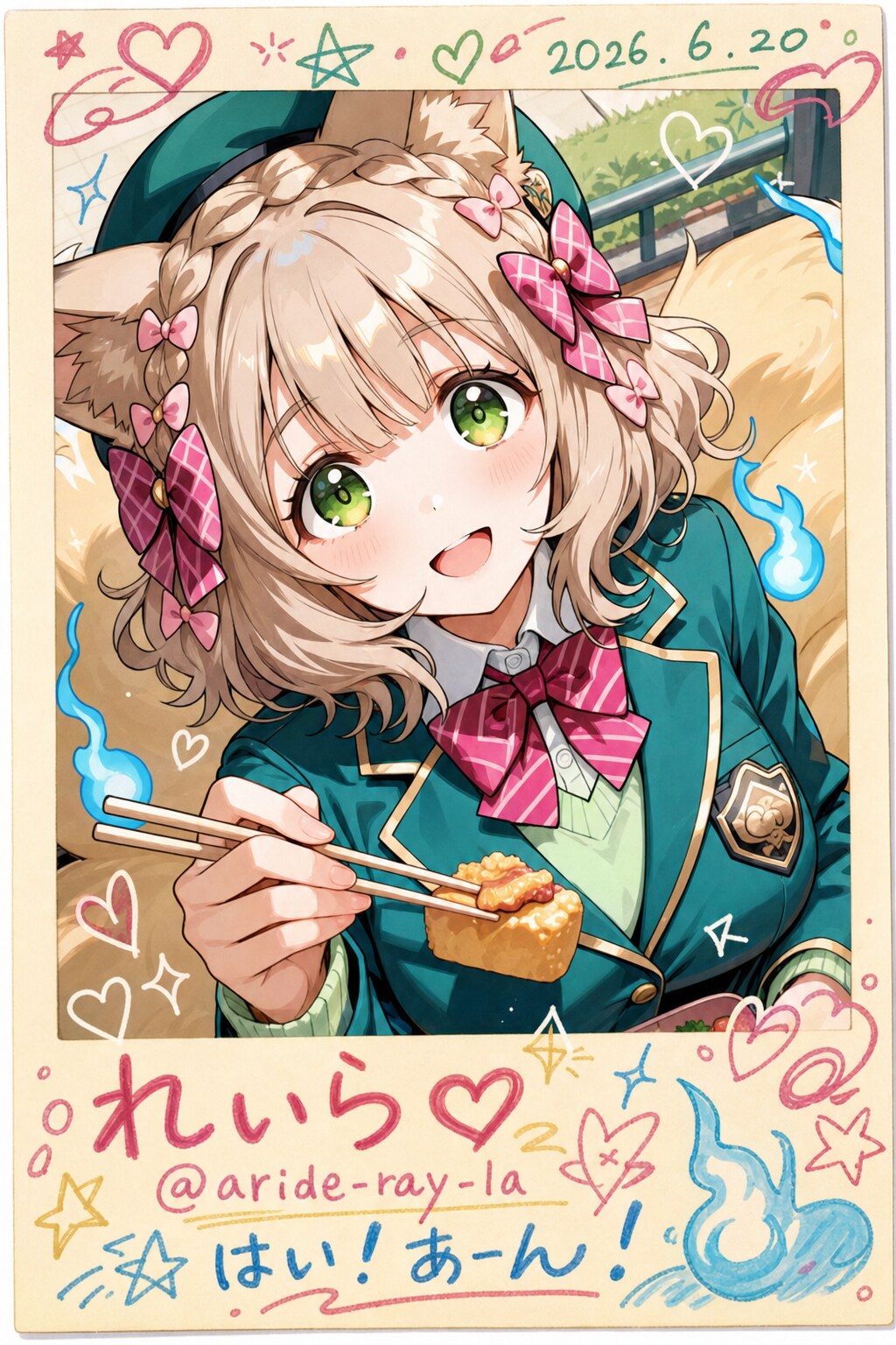 はい、あーん！