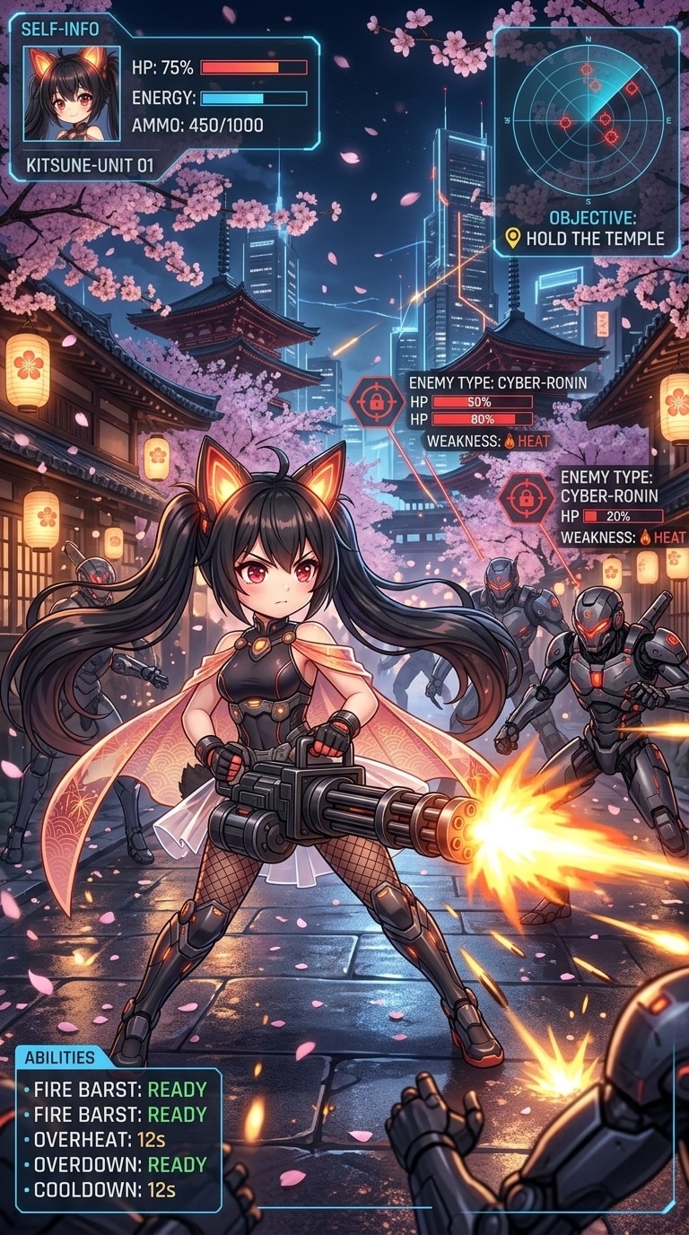 黒ツイにゃん。戦う | の人気AIイラスト・グラビア