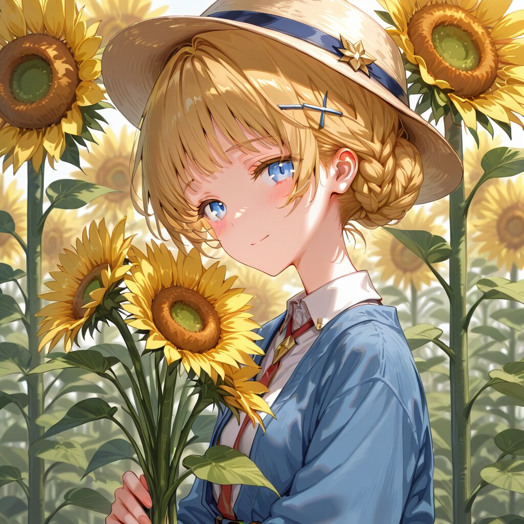 ゴッホは描かないヒマワリ