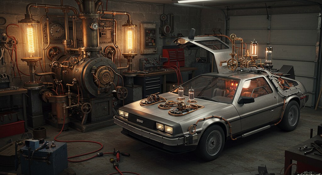 スチームパンクなデロリアン