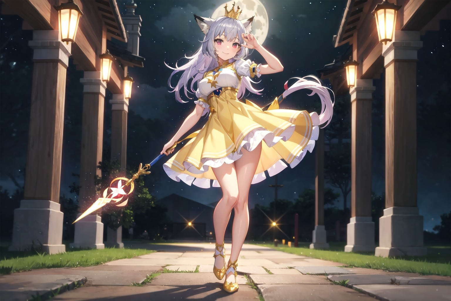 黄色の魔法少女