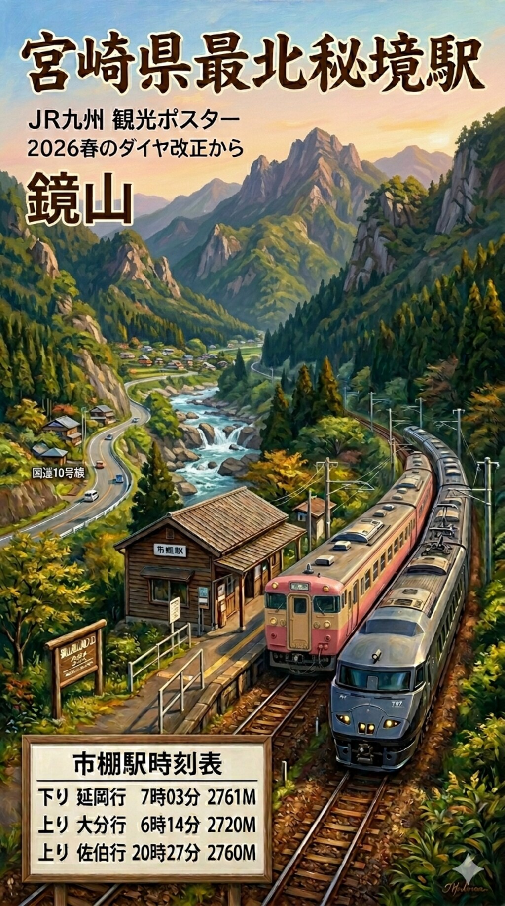 秘境駅ポスター