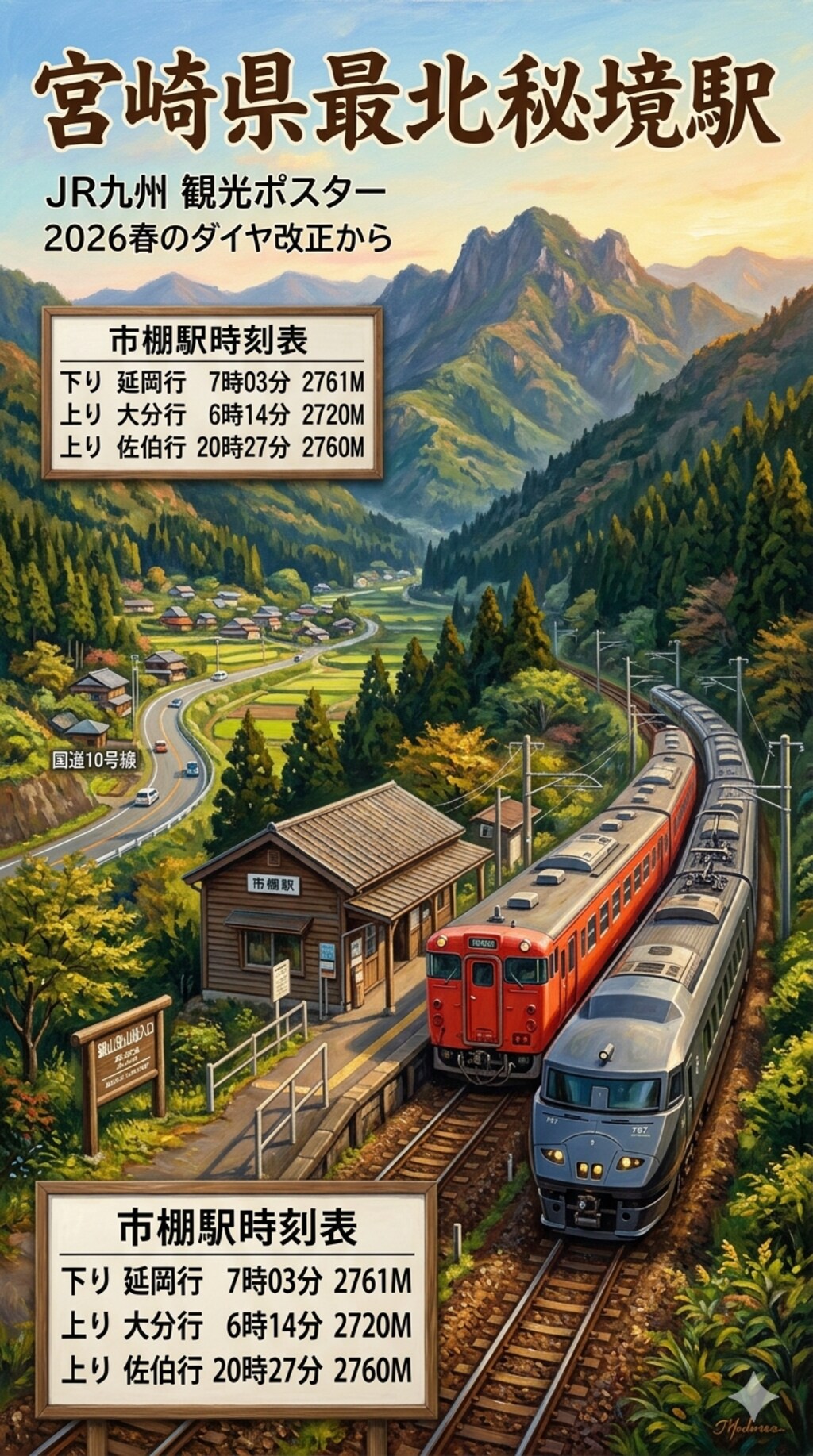秘境駅ポスター