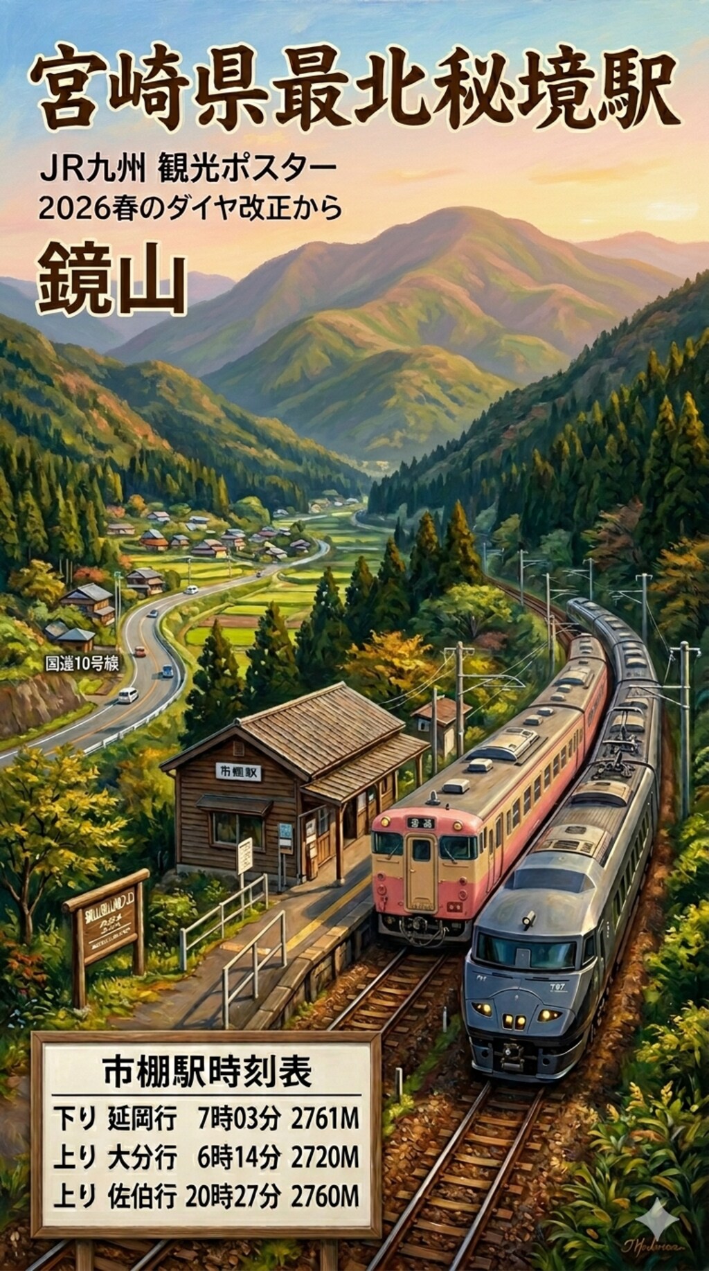 秘境駅ポスター