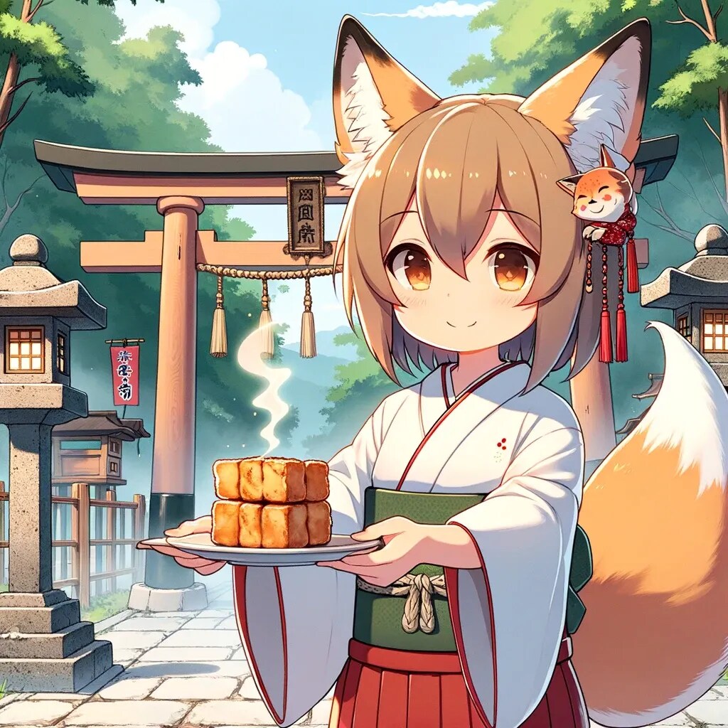 揚げ豆腐どうぞ