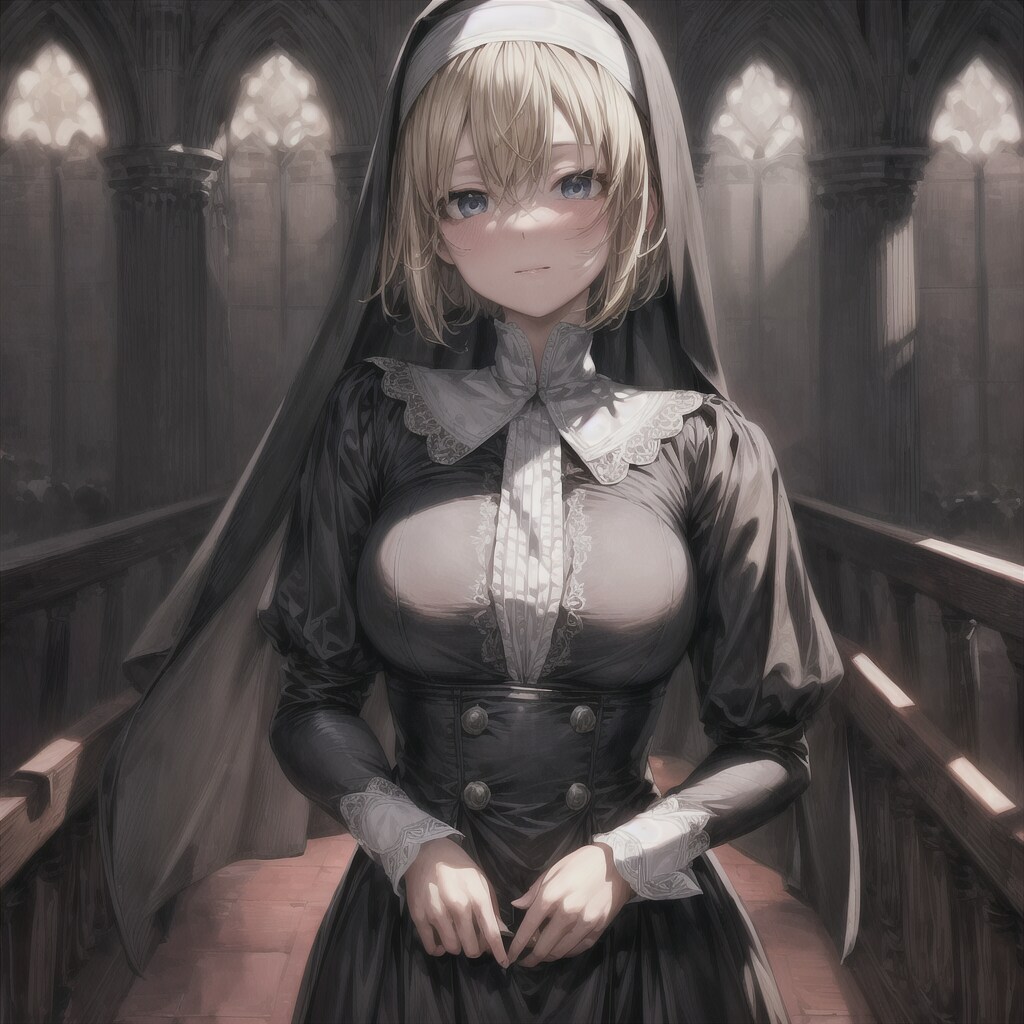 綺麗なシスターさん