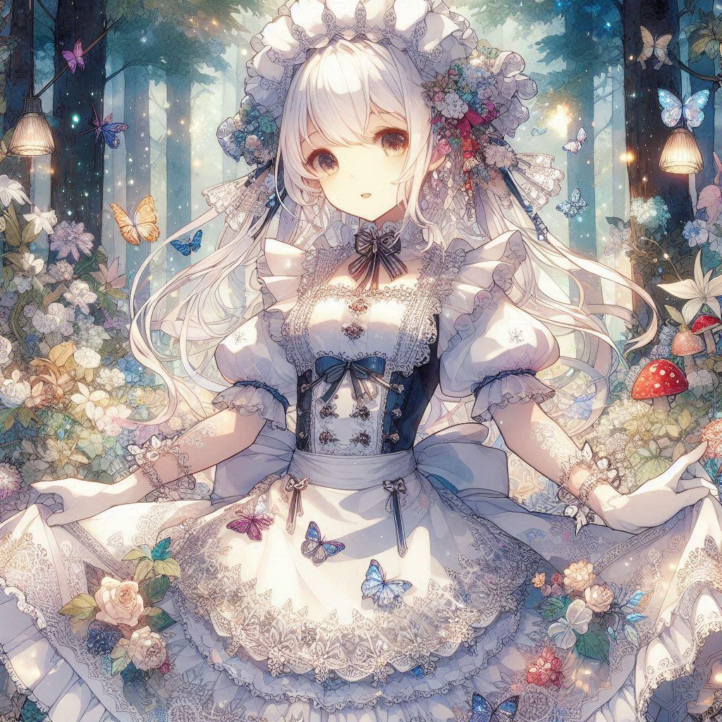 森のメイド様 | の人気AIイラスト・グラビア