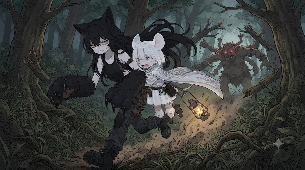 ねずみ&猫