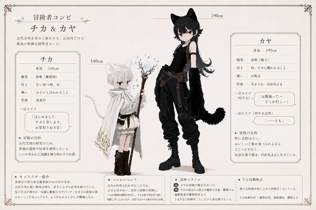 ねずみ&猫