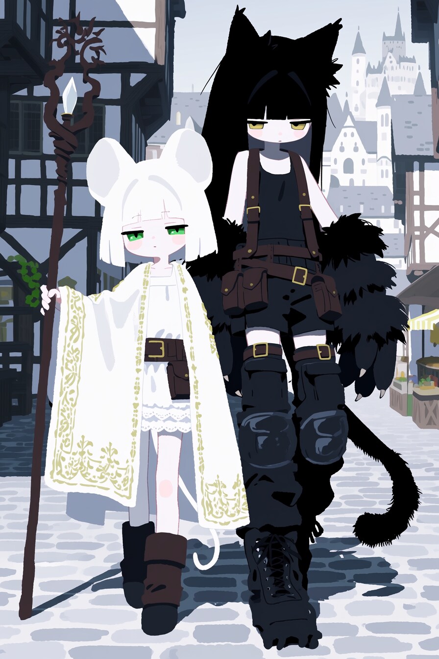 ねずみ&猫