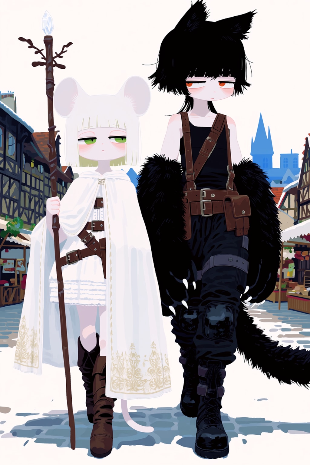 ねずみ&猫