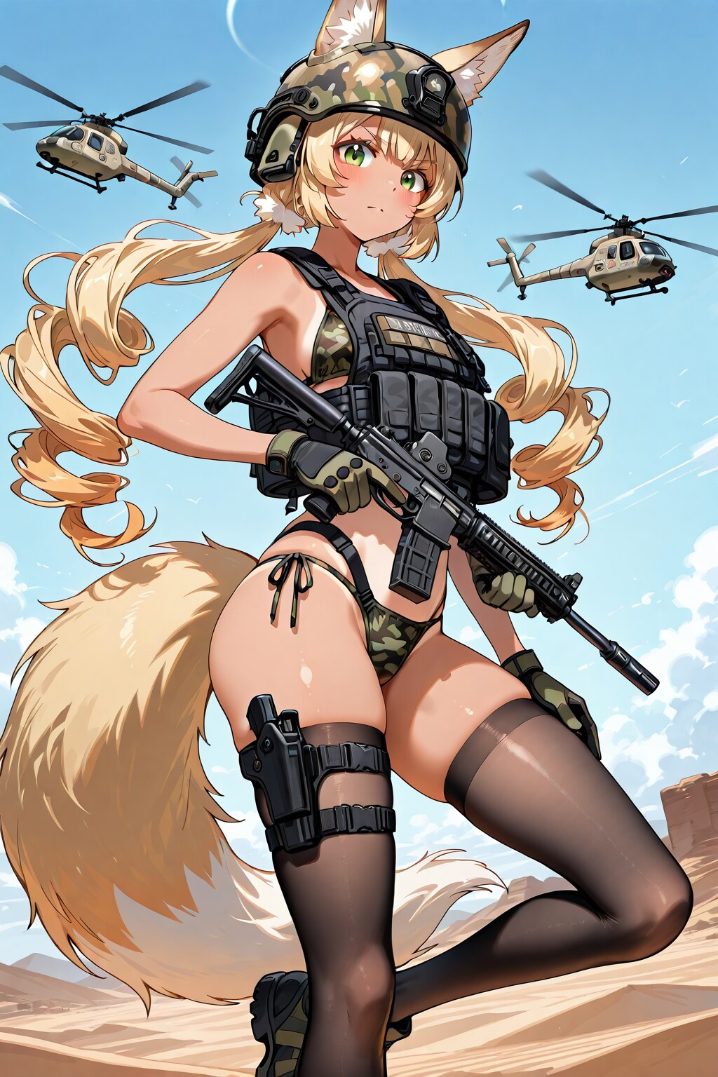 【BONSAI】傭兵キツネ娘