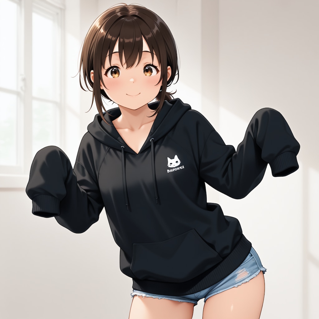 ブカブカ袖くららちゃん