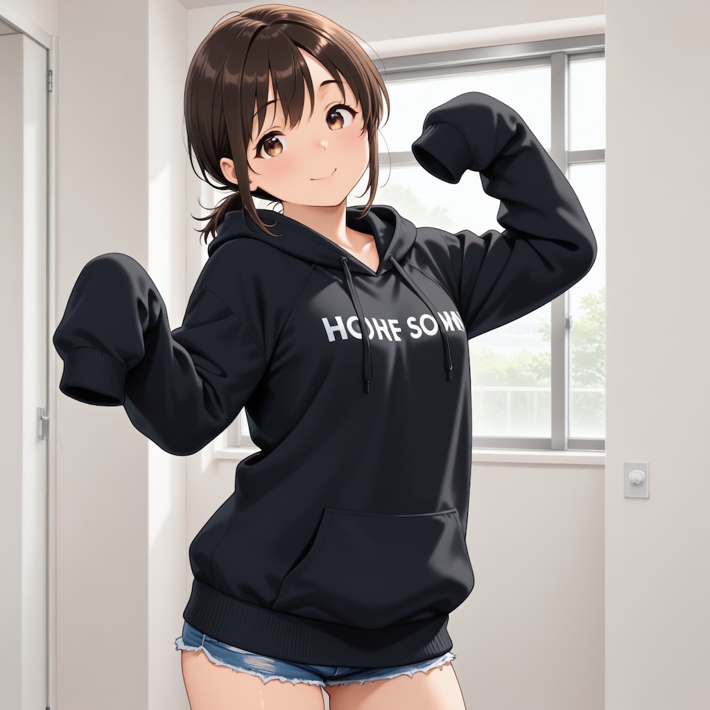 ブカブカ袖くららちゃん