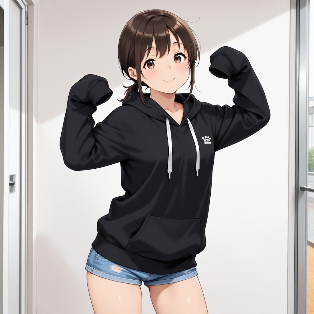 ブカブカ袖くららちゃん