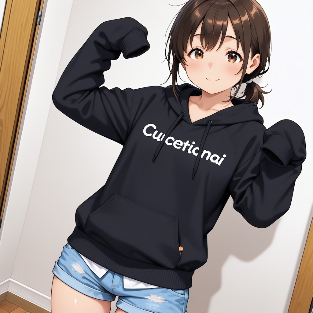 ブカブカ袖くららちゃん