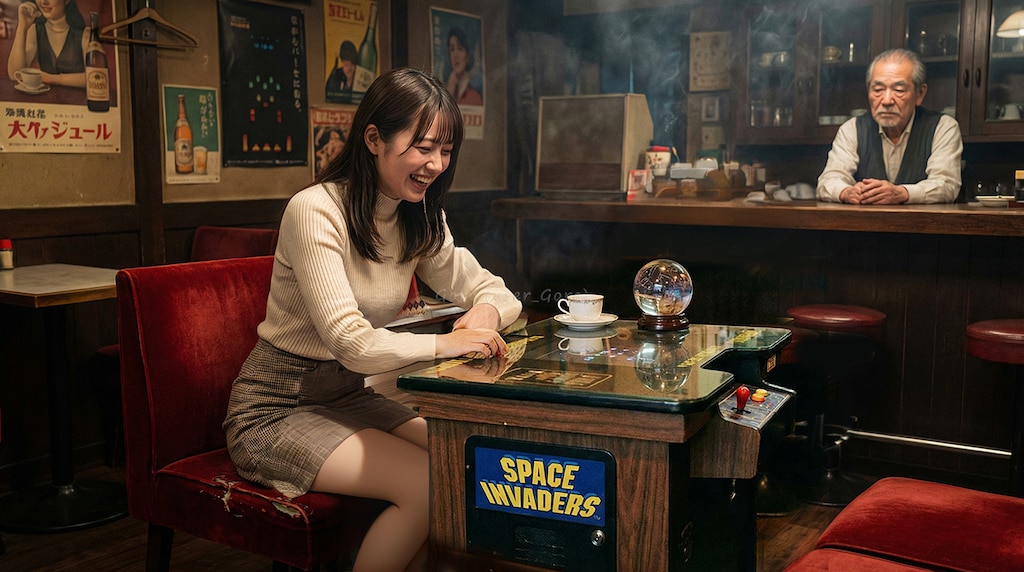 昭和のインベーダーゲーム