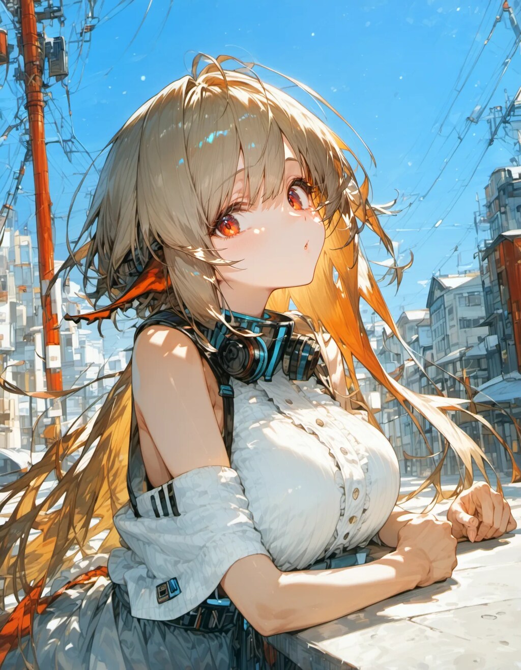 Urban Symphony in Gold