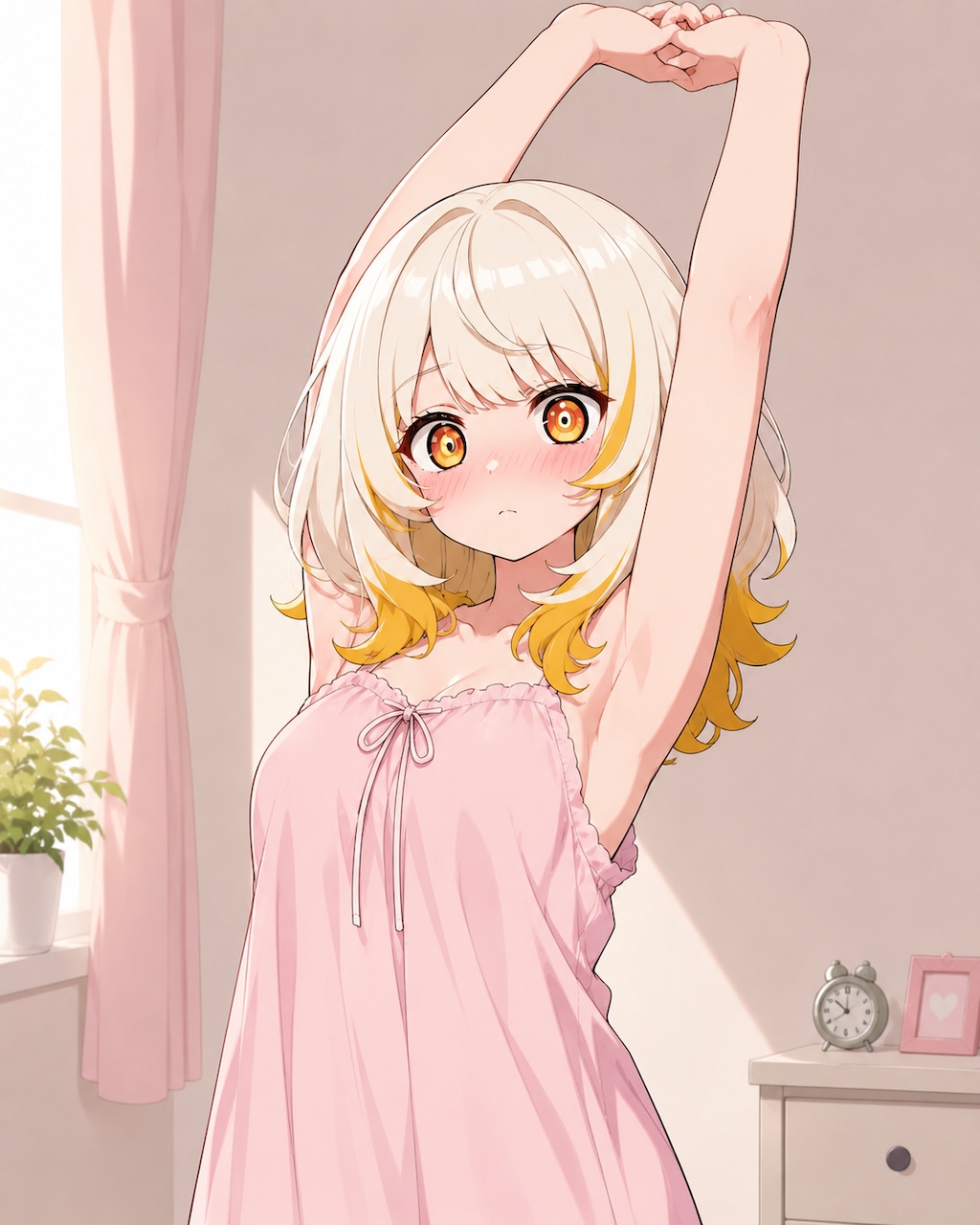 今起きた