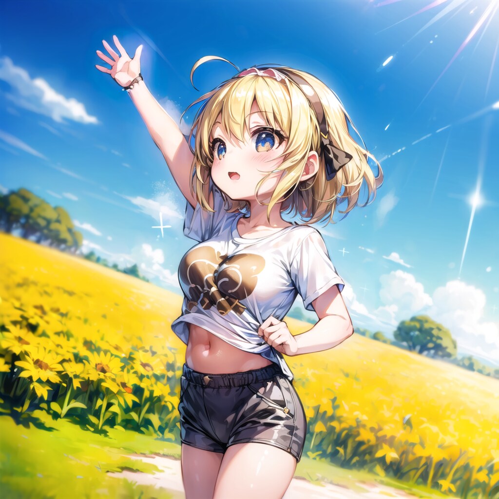 金髪ロリ巨乳ちゃんたち
