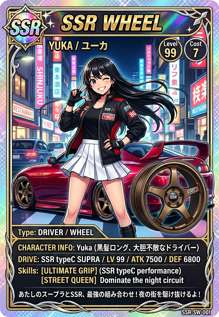 SSR wheel | の人気AIイラスト・グラビア